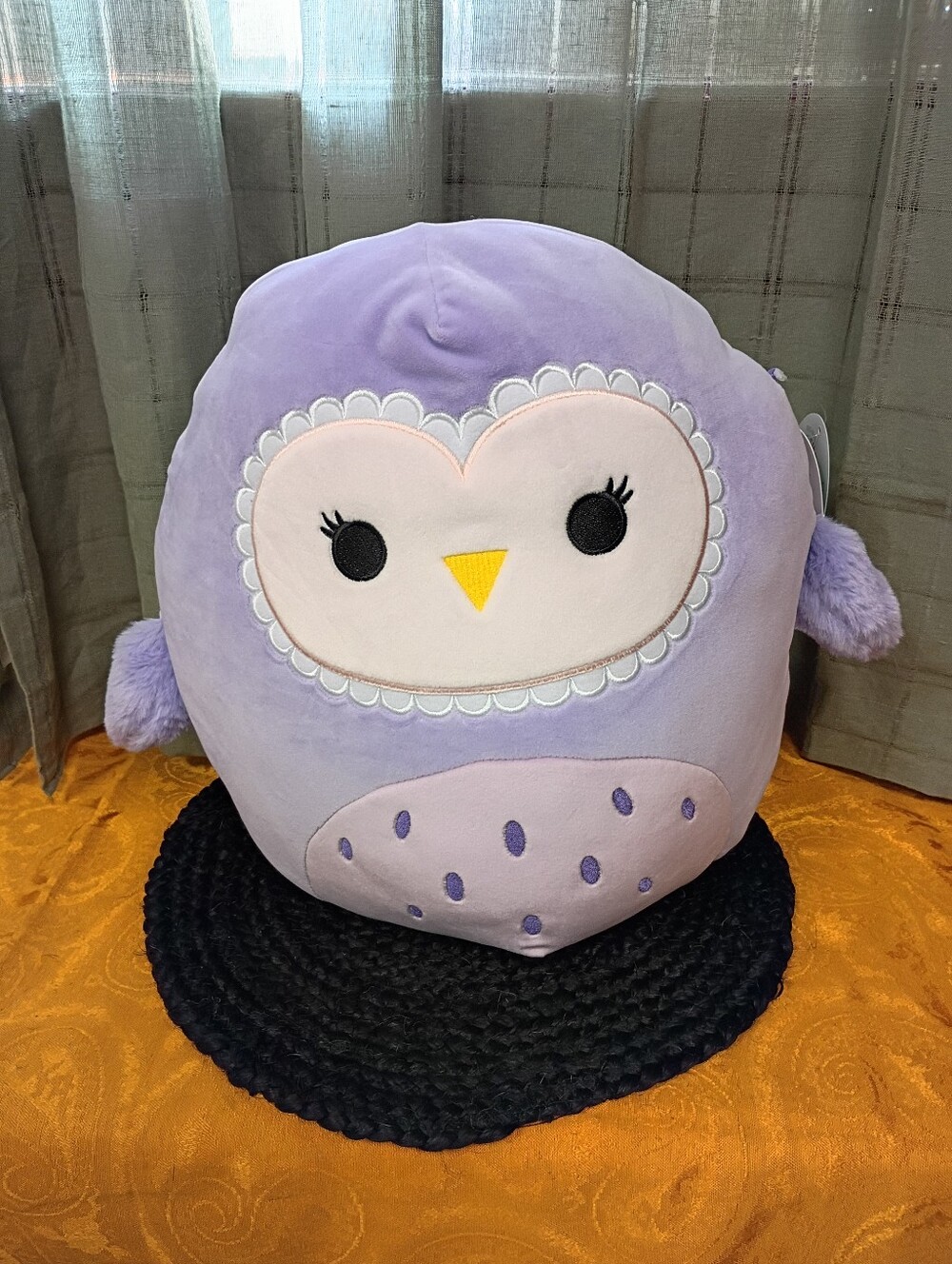 NWT 2022 Original Squishmallow Scarlito The Lavender Barn Owl Plush Size 14"